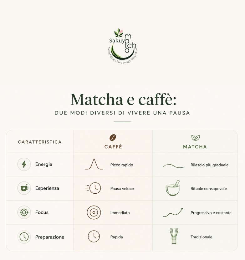 Matcha Vs Caffè Storia Del Matcha Sakuya Matcha